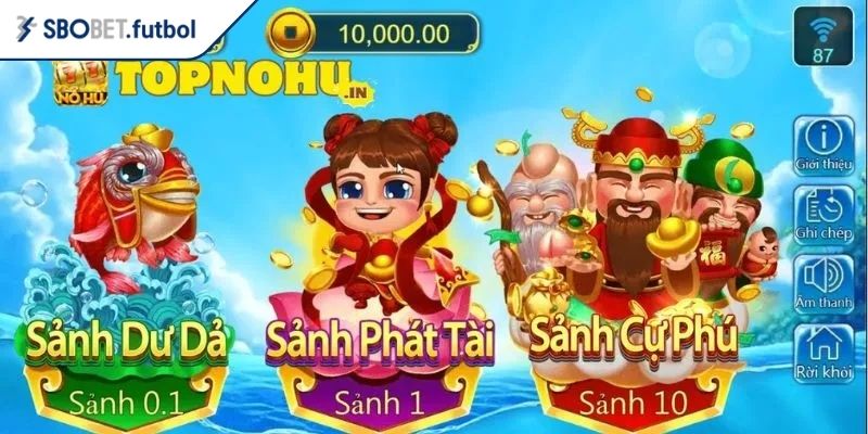 Tam Tiên Bắn Cá SBOBET - Quy Tắc Và Mẹo Chơi Hiệu Quả 2 Các phòng chơi trong Tam Tiên Bắn Cá SBOBET
